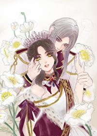 女王赐予他的花英语