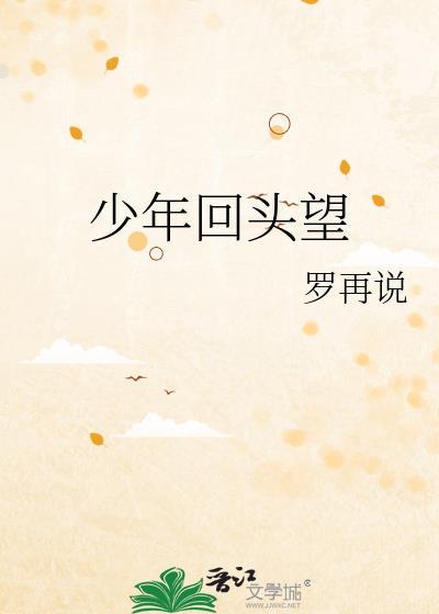 少年回头望by罗再说免费阅读